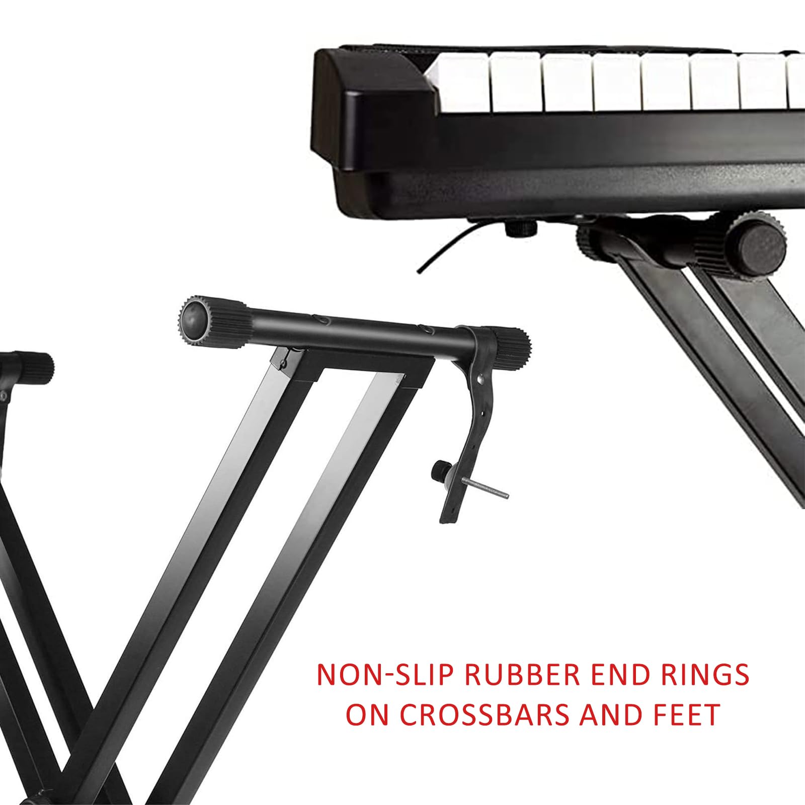Kadence NK64 Touring Series 3kg Double-X Keyboard Stand | Dual